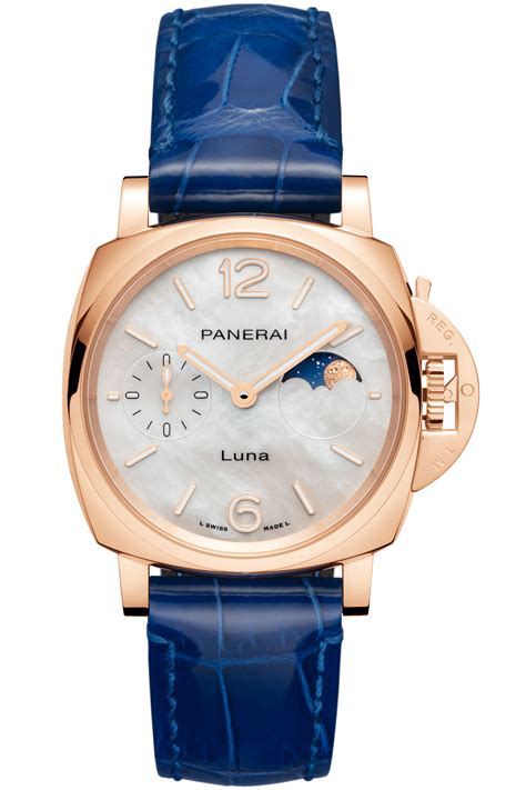 panerai luminor due luna series